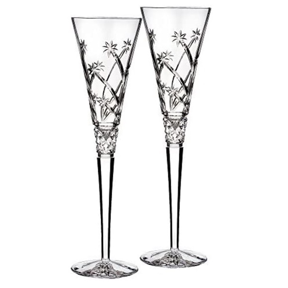 Waterford Crystal Other - Waterford Wishes"Believe" Flute Pair, 5-Ounce authentic made from German ⭐️⭐️⭐️